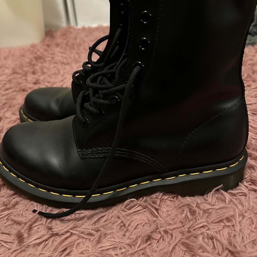 Black Dr. Marten Boots